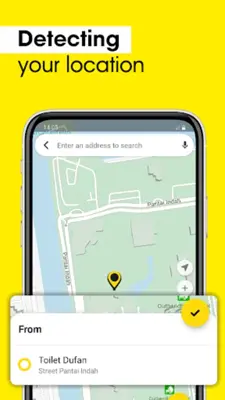 Omega taxi service android App screenshot 5